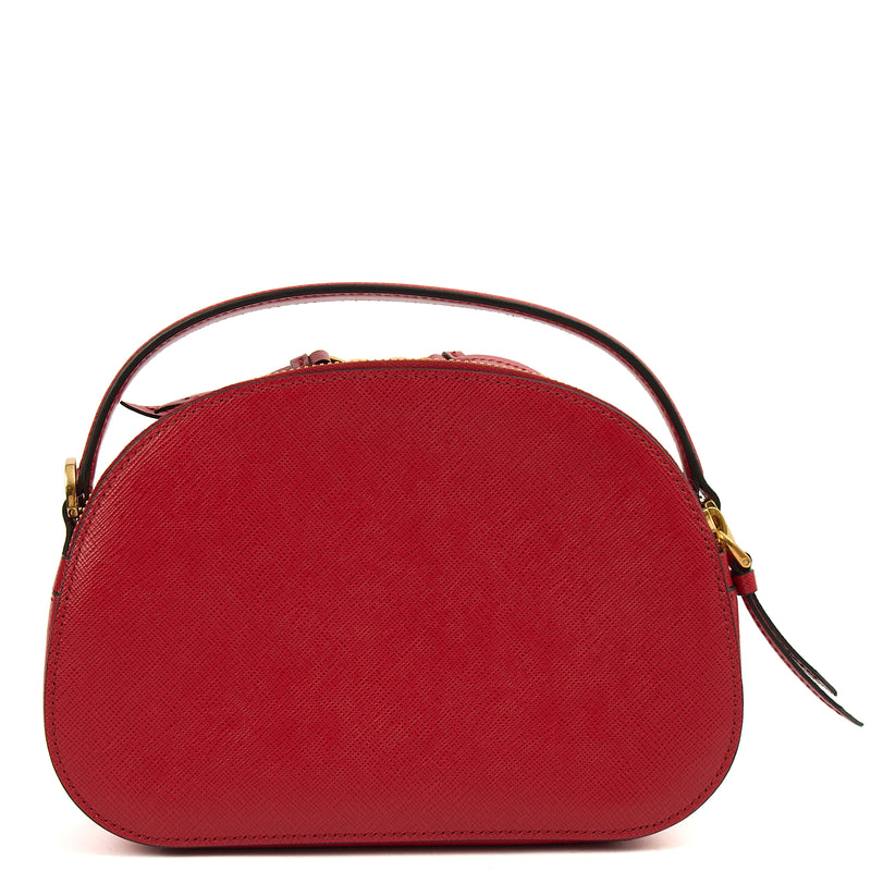Picture of Prada Top Handle Crossbody in Red, Calfskin