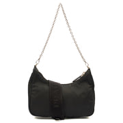 Picture of Prada Cross Body Re-Edition 2000 Shoulder Bag in Black, Fabric