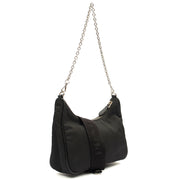Picture of Prada Cross Body Re-Edition 2000 Shoulder Bag in Black, Fabric