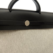Picture of Hermes Tote Herbag Zip 31 in Black, Fabric