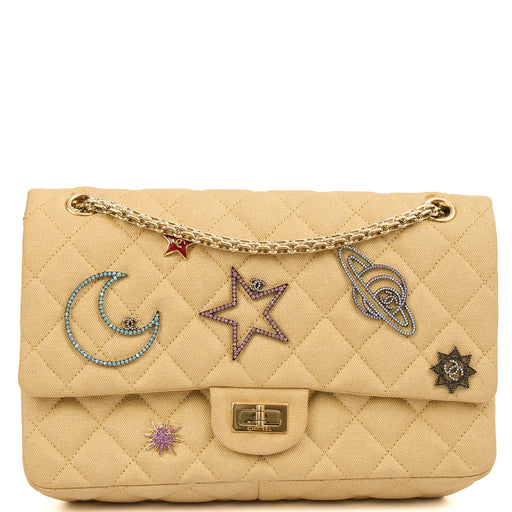 Picture of Chanel Shoulder Bag 2.55 Reissue - Medium in Metallic, Fabric