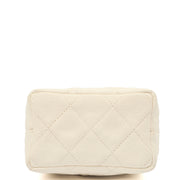 Picture of Chanel Cross Body Vanity - Small in White, Caviar Leather