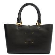 Picture of Chloe Tote Marcie - Large in Black, Calfskin Leather
