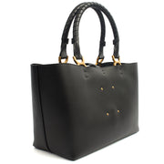 Picture of Chloe Tote Marcie - Large in Black, Calfskin Leather