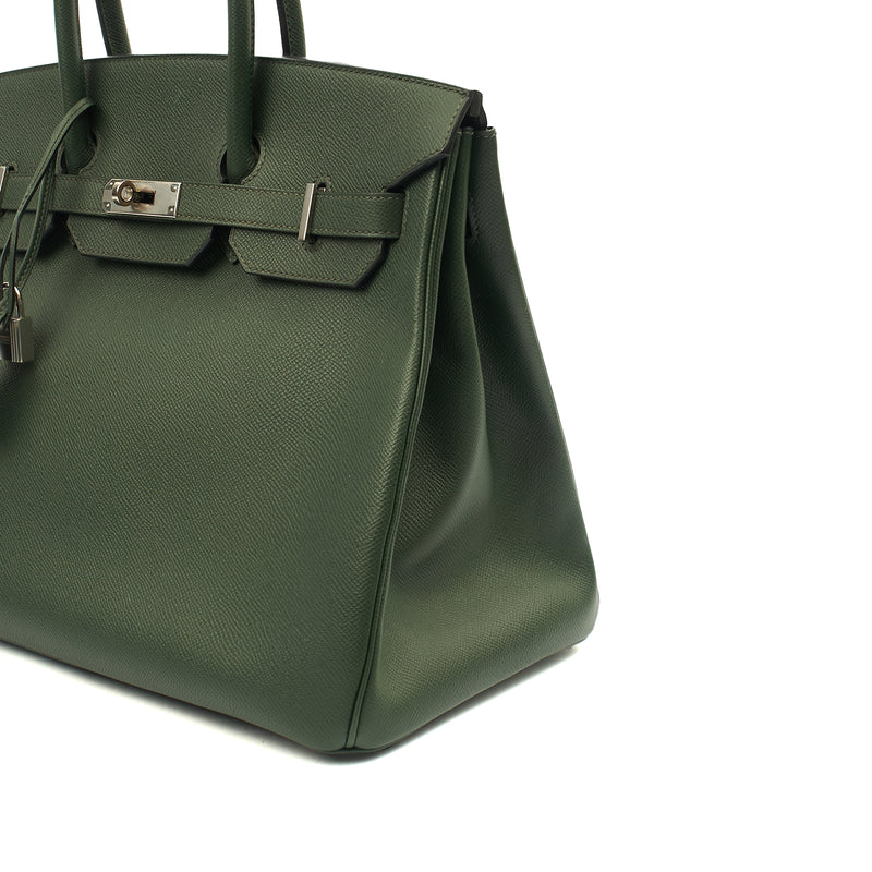 Picture of Hermes Tote Birkin 35 in Vert Anglaise, Epsom Leather