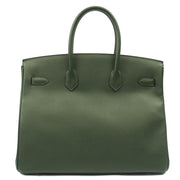 Picture of Hermes Tote Birkin 35 in Vert Anglaise, Epsom Leather