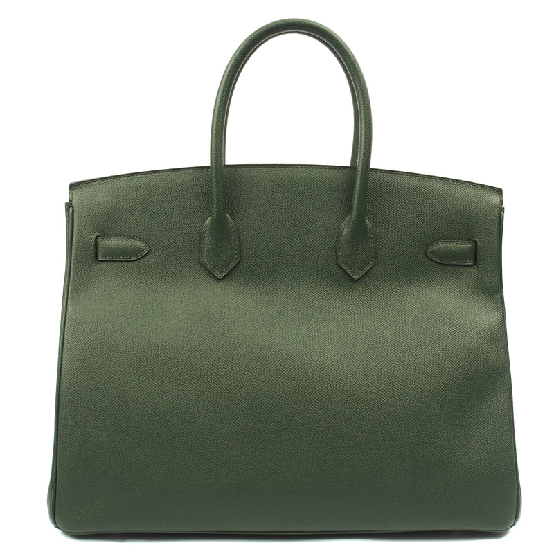 Picture of Hermes Tote Birkin 35 in Vert Anglaise, Epsom Leather