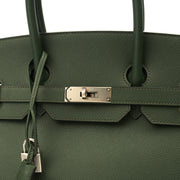 Picture of Hermes Tote Birkin 35 in Vert Anglaise, Epsom Leather