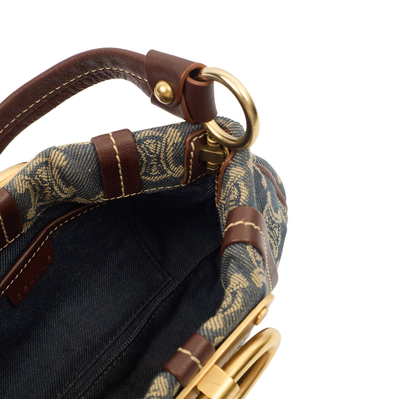 Picture of Celine Mini Bag Shoulder Bag in Blue, Fabric