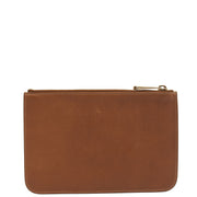 Picture of Mulberry Clutch Pouch in Oak, Calfskin Leather