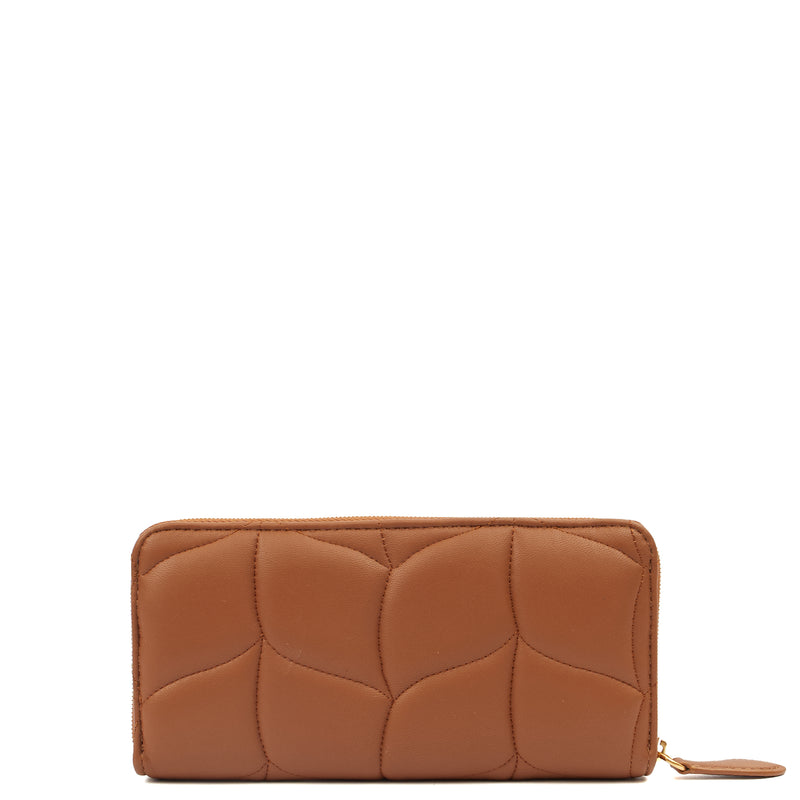 Picture of Mulberry Wallet Wallet in Oak, Calfskin Leather