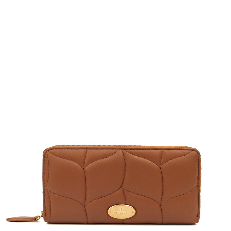 Picture of Mulberry Wallet Wallet in Oak, Calfskin Leather