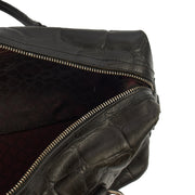 Picture of Mulberry Shoulder Bag Vintage Tote  in Black, Exotic Effect Leather
