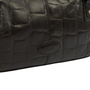 Picture of Mulberry Shoulder Bag Vintage Tote  in Black, Exotic Effect Leather