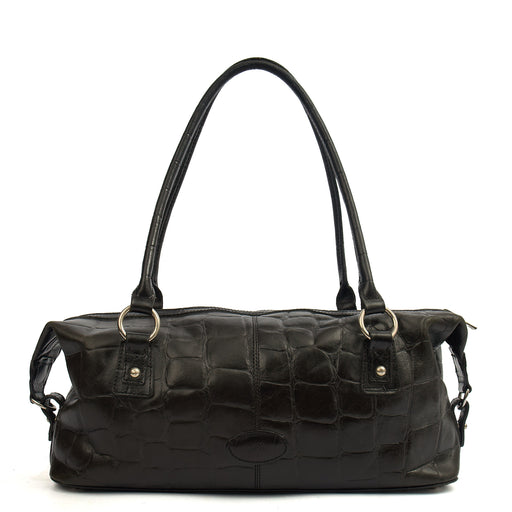 Picture of Mulberry Shoulder Bag Vintage Tote  in Black, Exotic Effect Leather
