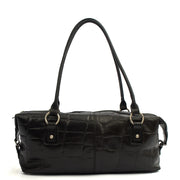 Picture of Mulberry Shoulder Bag Vintage Tote  in Black, Exotic Effect Leather