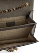 Picture of Gucci Cross Body Dollar Interlocking GG Bag - Small in Grey, Leather