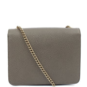 Picture of Gucci Cross Body Dollar Interlocking GG Bag - Small in Grey, Leather