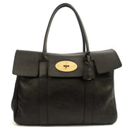 Picture of Mulberry Tote Bayswater Heritage in Black, Calfskin Leather