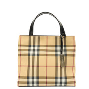 Picture of Burberry Tote Tote in Neutral, Canvas