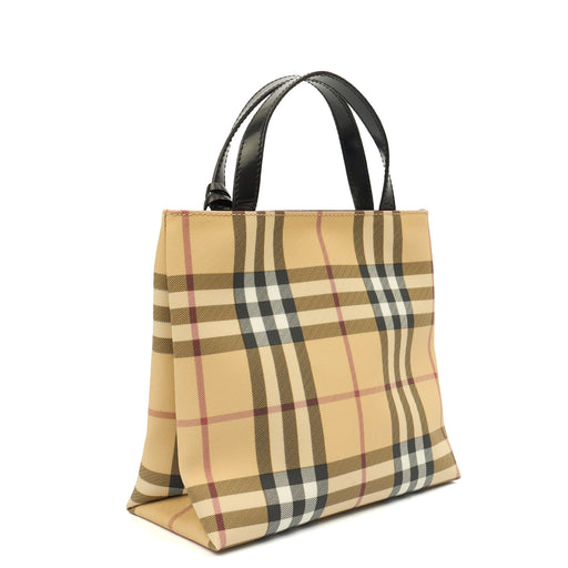 Picture of Burberry Tote Tote in Neutral, Canvas