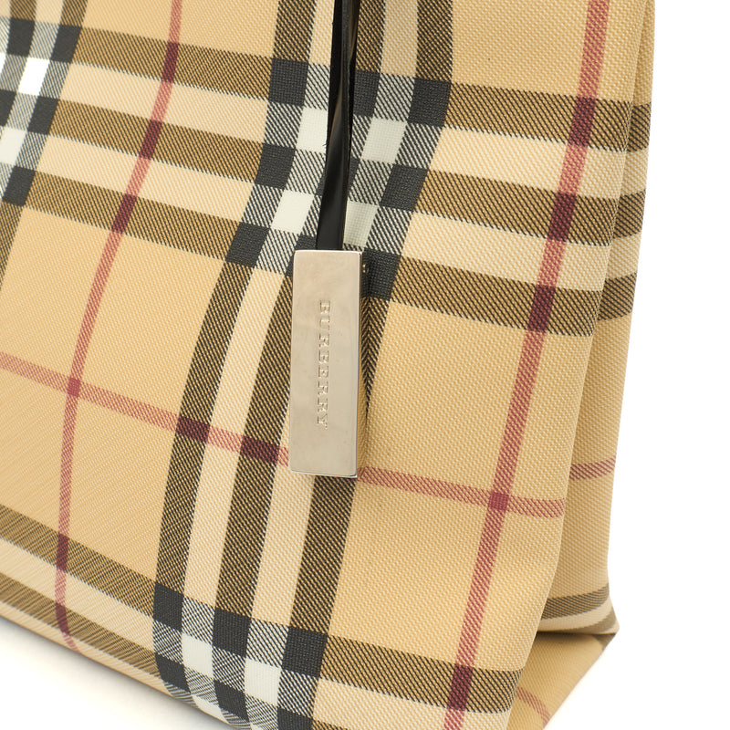 Picture of Burberry Tote Tote in Neutral, Canvas