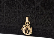 Picture of Christian Dior Cross Body My Dior Daily Chain Pouch in Black, Dior Oblique Embroidery