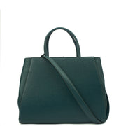 Picture of Fendi Tote 2Jour - Medium  in Green, Leather