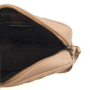 Picture of Saint Laurent Cross Body Lou Camera in Neutral, Calfskin Leather