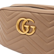 Picture of Gucci Cross Body Marmont Shoulder Bag - Small in Neutral, Leather