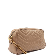 Picture of Gucci Cross Body Marmont Shoulder Bag - Small in Neutral, Leather