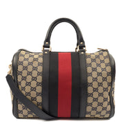 Picture of Gucci Tote Boston in GG Supreme, GG Canvas