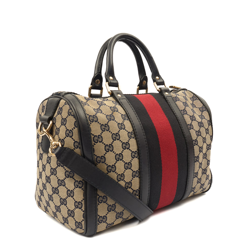 Picture of Gucci Tote Boston in GG Supreme, GG Canvas