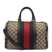 Picture of Gucci Tote Boston in GG Supreme, GG Canvas