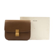 Picture of Celine Cross Body Box Bag - Medium in Brown, Box Calfskin