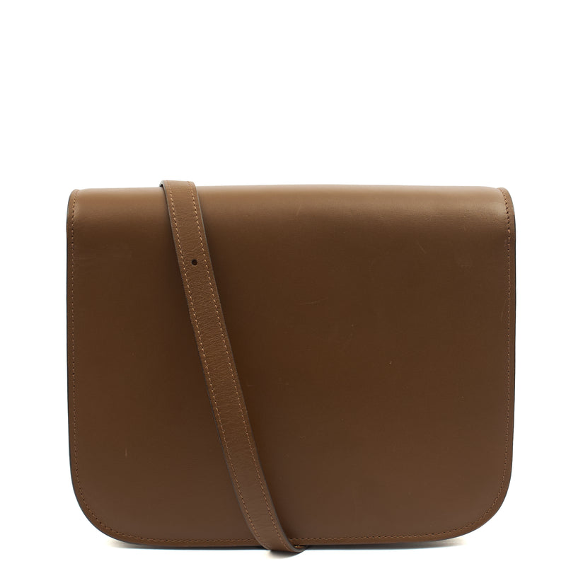 Picture of Celine Cross Body Box Bag - Medium in Brown, Box Calfskin
