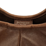Picture of Saint Laurent Shoulder Bag Mombasa in Brown, Calfskin Leather