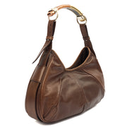 Picture of Saint Laurent Shoulder Bag Mombasa in Brown, Calfskin Leather