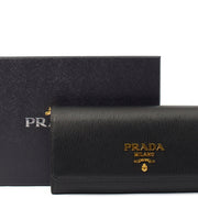 Picture of Prada Cross Body Shoulder Bag in Black, Leather
