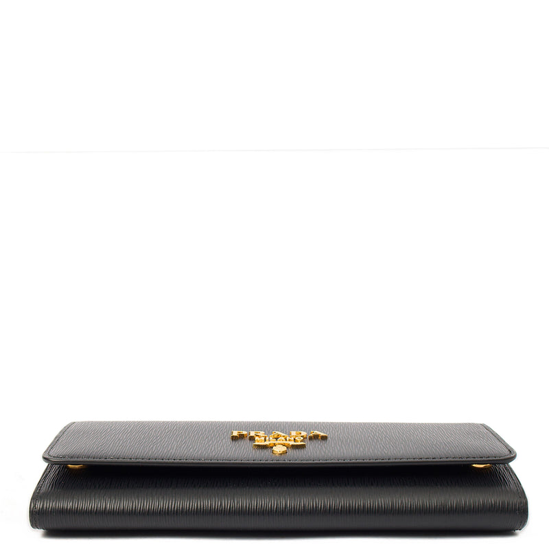 Picture of Prada Cross Body Shoulder Bag in Black, Leather