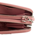 Picture of Prada Mini Bag Contenitori Mini Chain Wallet in Pink, Saffiano Leather