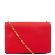 Picture of Mulberry Cross Body Darley Shoulder Bag  in Fiery Red, Leather
