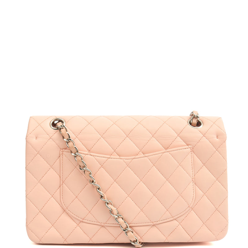 Picture of Chanel Shoulder Bag Classic Double Flap - Medium in Pink, Calfskin Leather