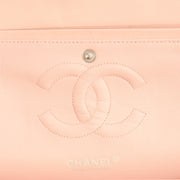 Picture of Chanel Shoulder Bag Classic Double Flap - Medium in Pink, Calfskin Leather