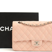 Picture of Chanel Shoulder Bag Classic Double Flap - Medium in Pink, Calfskin Leather