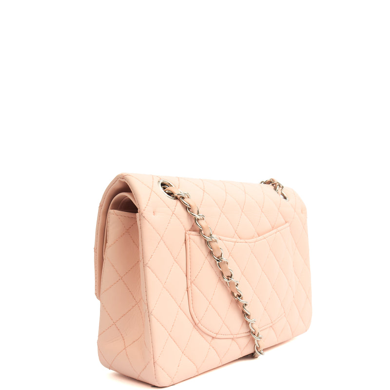 Picture of Chanel Shoulder Bag Classic Double Flap - Medium in Pink, Calfskin Leather