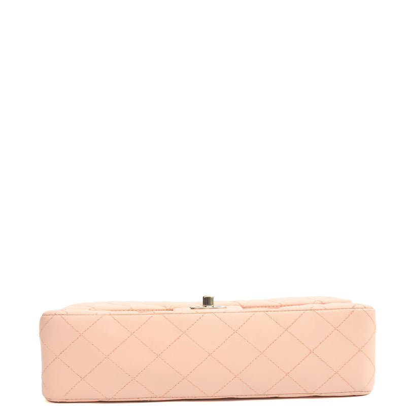 Picture of Chanel Shoulder Bag Classic Double Flap - Medium in Pink, Calfskin Leather