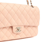 Picture of Chanel Shoulder Bag Classic Double Flap - Medium in Pink, Calfskin Leather