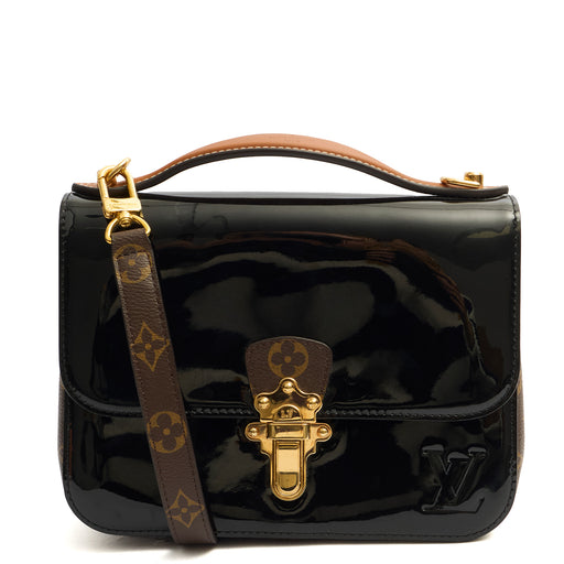 Picture of Louis Vuitton Cross Body Cherrywood BB in Black, Patent Leather