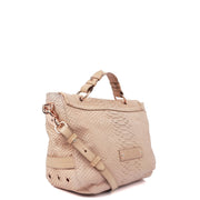 Picture of Mulberry Tote Tillie Satchel  in Pink, Exotic Effect Leather